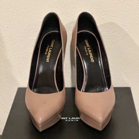 Saint Laurent nude heels, great condition, size 7 - Picture 5 of 7